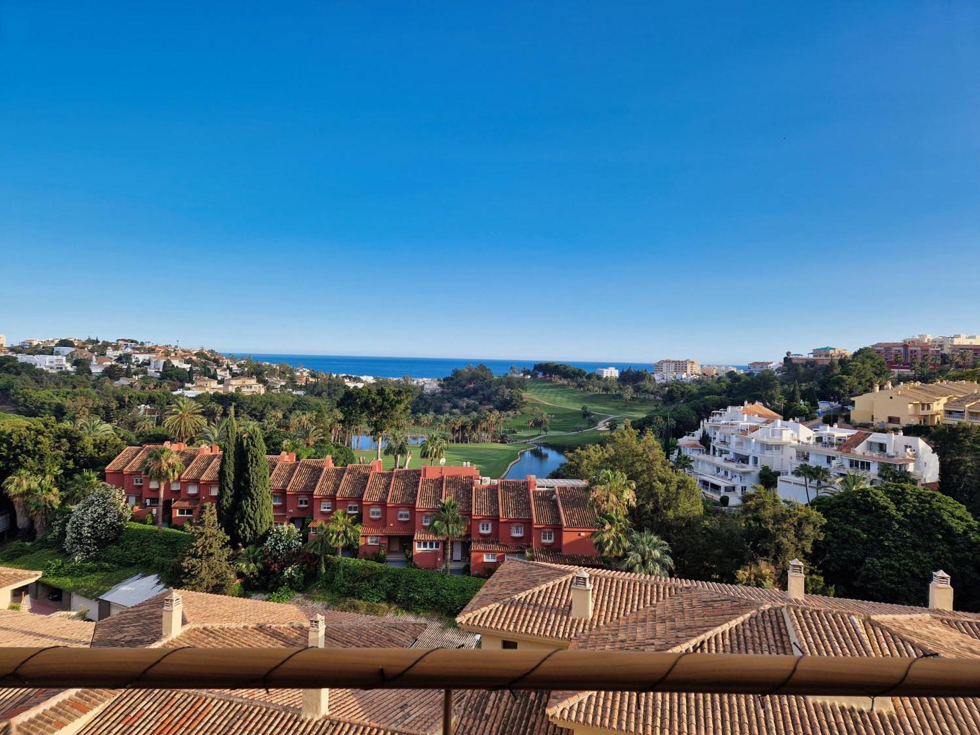 Apartamento Penthouse Benalvistas Torregolf Seaview Benalmádena Exterior foto