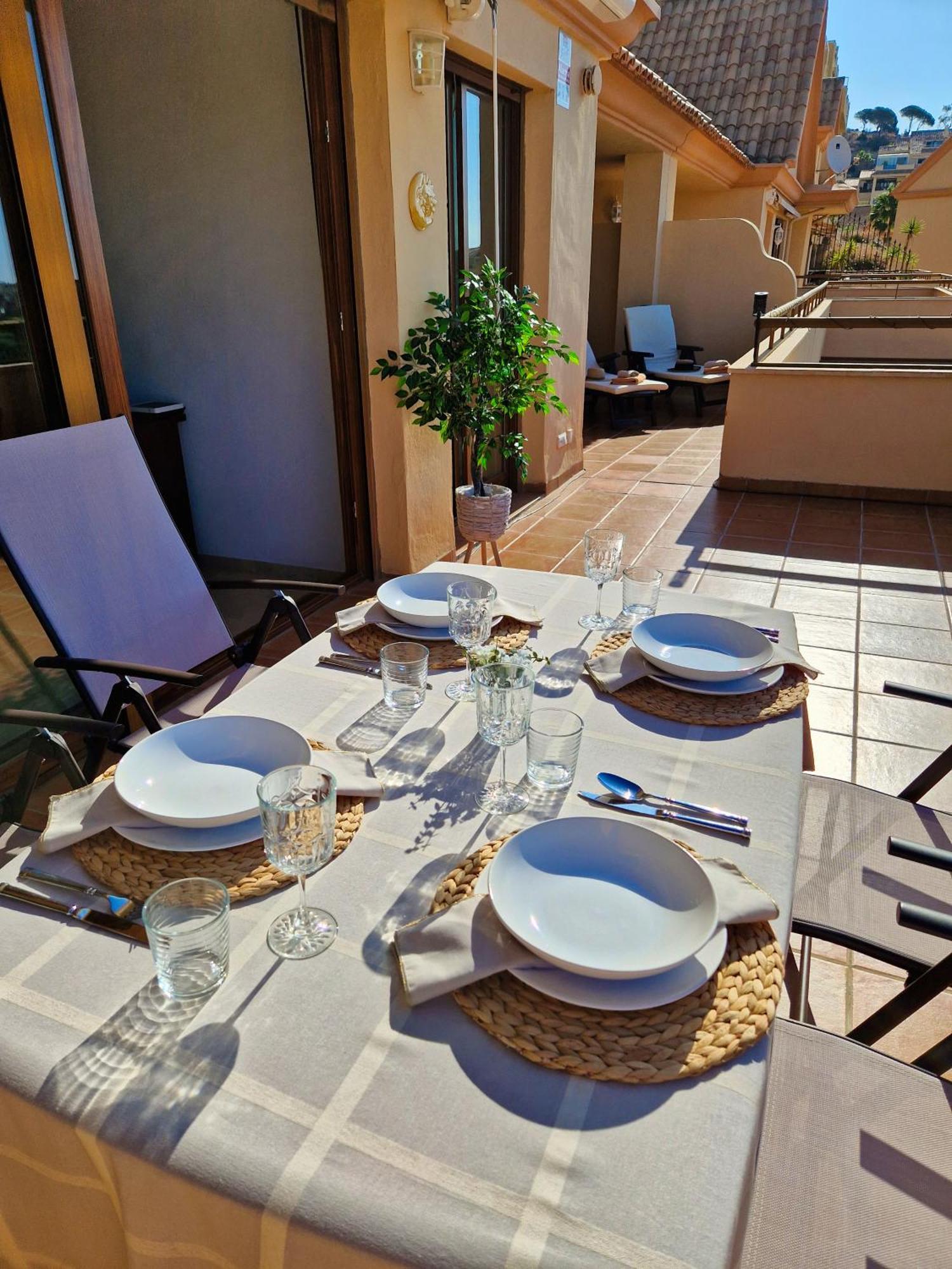 Apartamento Penthouse Benalvistas Torregolf Seaview Benalmádena Exterior foto
